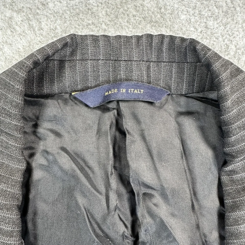 Brooks Brothers 1818 Madison Suit Blazer Pants Mens 46 42x26 Wool 2 Piece Italy